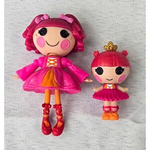 Mini Lalaloopsy Littles Tippy Tumblelina & Twisty Tumblelina Sister Doll Lot MGA